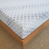 Matelas Confortable Réduit l'Exposition aux Allergènes pour un Sommeil Réparateur en Hôtel – Matelas Orthopédique à Mémoire de Forme et Ressorts Ensachés avec Fonction Massage