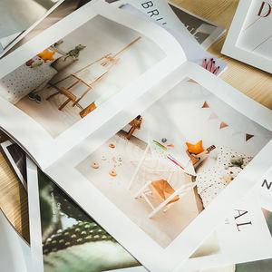 Fondo de fotografía estilo Ins con diseño de revista en inglés, decoración para el hogar, libro, accesorios decorativos para fotos en vivo - Product Image 3