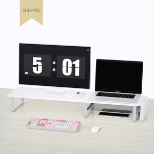 Phong cách hiện đại bàn Pegboard tường hiển thị Organizer dọc máy tính xách tay đứng bằng gỗ màn hình đứng cho văn phòng Quản Lý Nhà - Product Image 2