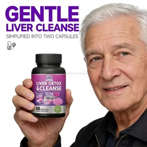 Leber-Entgiftungs-Kapseln mit Mariendistel-Silymarin-Kräuterextrakt zur Unterstützung der Leberreparatur und als Anti-Kater-Nahrungsergänzung - Product Image 4