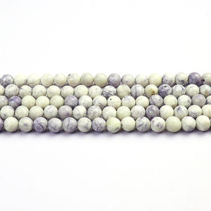 Perline in Pietra Naturale di Alta Qualità, Diaspro Viola <span class=keywords><strong>Tiffany</strong></span> per Creazione di Gioielli Fai-da-Te, Bracciali e Collane, 6mm 8mm 10mm - Product Image 5