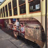 Tramvay Retro de Color Personalizado para Zonas Turísticas y Puntos de Atención