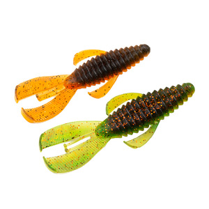 Leurre souple pour la pêche au bar, imitation crevette, 2.6 3.0 pouces, pour eau douce - Product Image 1