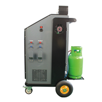 Máquina de Llenado y Recuperación de Refrigerante Totalmente Automática LAUNCH AMC 1000D para R134a/R1234yf con CA 220-240V