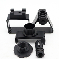 Acier inoxydable titane zinc aluminium laiton pièces métalliques CNC tournage et fraisage composite traitement métal CNC pièces