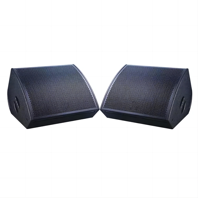 QQCHINAPA Outdoor Indoor Stage Speaker Monitor Coaxial Monitor Speakers DJ Sound System Sound Equipment/amplifiers Audio 15 Inch