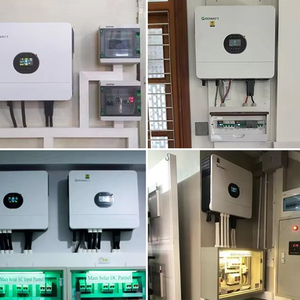 คอนโทรลเลอร์โซลาร์เซลล์ Growatt Dual MPPT 6KW แบบ DC/AC เฟสเดียว เหมาะสำหรับระบบพลังงานแสงอาทิตย์ภายในบ้าน - Product Image 5