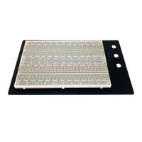 Protoboard Sin Soldadura OKY0022 1660 ZY-204, Placa de Pruebas de Circuito de 4 Buses, Puntos de Conexión para Bricolaje
