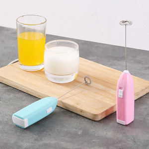 Batteur à œufs électrique portatif en acier inoxydable, mélangeur à café, thé au lait, mousseur à lait, fouet de cuisine, accessoires de cuisine - Product Image 3