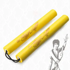 Nunchakuโฟมนิรภัยสำหรับผู้เริ่มหัด,อุปกรณ์โฟมทนทานสำหรับฝึกศิลปะการต่อสู้Nunchaku