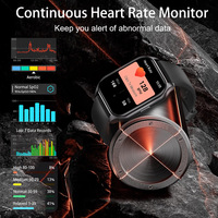 Dispositivos Inteligentes, Reloj Inteligente Android Cuadrado con Asistente de Voz IA, Monitor de Frecuencia Cardíaca, Presión Arterial y Oxígeno, Fitness, Responde Llamadas