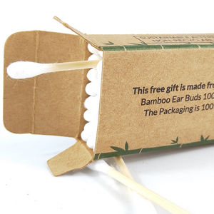 Sinh Thái Thân Thiện Với Chất Lượng Cao Tre Thanh Bông Tai Nụ Bán Buôn Nhà Sản Xuất Dùng Một Lần Bông Nụ Với Hộp - Product Image 5