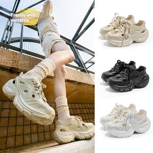 Torre, zapatillas informales para mujer, sandalias transpirables de EVA, zapatos de <span class=keywords><strong>playa</strong></span> y vadeo para verano, cierre de cordones para cueva y trazado - Product Image 5