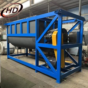 เครื่องผสมแบบริบบิ้น 30 คิว สำหรับผสมทรายแห้ง ปูน ดิน ผงเคมี เครื่องผสมแบบริบบิ้นแนวนอนทำจากสแตนเลส - Product Image 3