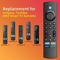 Nouveau bâton de télévision intelligent Fire personnalisé en gros NETFLIXKEY télécommande vocale universelle pour Amazon Firestick télécommande