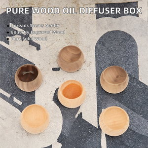 Difusor de Aceites Esenciales Puros Naturales, Una Gota, Múltiples Aromas, Letrero de Pared de Madera Grabado Moderno Hecho a Mano, Caja CRAFT - Product Image 2