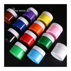 Colori acrilici artisti personalizzati di alta qualità 100/300ml di plastica Set Art fornitore di colori acrilici per la pittura - Product Image 1
