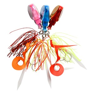 150g gabarit leurre avec crochet en métal tête de plomb madai gabarit jupes leurres curseur vivaneau gabarit lumineux kabura marlin <span class=keywords><strong>inchiku</strong></span> - Product Image 5