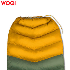 Sac de couchage enveloppant Woqi Down, 3 saisons, adulte, nylon respirant, équipement de camping et de randonnée en plein air - Product Image 5