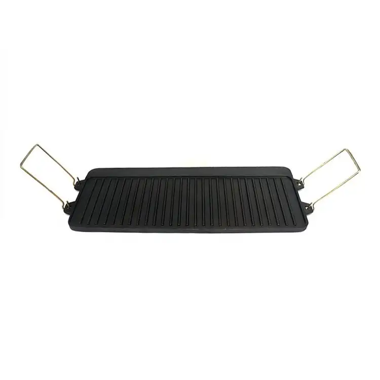 Werkspreis gusseisen einfarbige Platte BBQ Grill Bratplatte für Gasherd