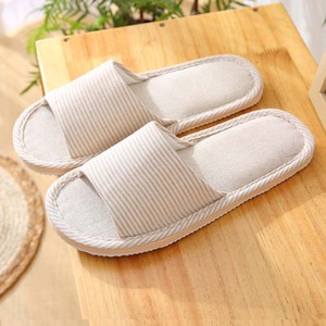 Pantofole <span class=keywords><strong>in</strong></span> Lino per Donna Primavera/Autunno, Antiscivolo e Leggere per <span class=keywords><strong>Casa</strong></span>, Pantofole Estive <span class=keywords><strong>in</strong></span> Cotone e Lino per Uomo e Donna - Product Image 6