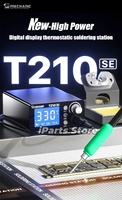 Station de soudage et de reprise de travaux MECHANIC T12 PRO, chauffage rapide, thermostatique, fer à souder 72W pour réparation de cartes mères BGA PCB