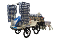 Vente à Chaud Mini Planteuse de Riz Semoirs Transplanteurs Riz Paddy Transplanteuse Mécanique de Semences Manuelle Planteuse