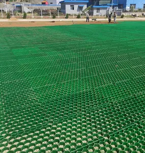 Hdpe geocell/pavimentador de proteção de grama/em plástico driveway cascalho usado na construção da estrada