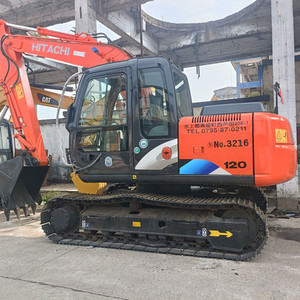 รถขุดฮิตาชิ Zaxis 120-3G ปี 2023 ใช้งานน้อย 12 ตัน มอเตอร์ 0.6 ลูกบาศก์เมตร  สำหรับงานก่อสร้าง ขุดดิน เคลื่อนย้ายดิน - Product Image 1