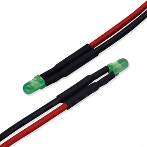 Harness kawat LED kustom lampu LED 2 Pin, rakitan kabel lampu kecil bola lampu LED Mini Harness nirkabel - Product Image 6