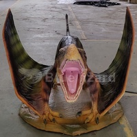 Équipements Réalistes pour Parcs à Thème : Modèle de Dinosaure Volant Pterosaure pour Parcs à Thème, Parcs d'Aventures, Centres Commerciaux - Utilisation Intérieure/Extérieure