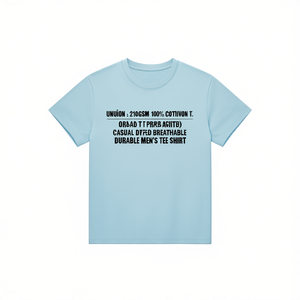 T-Shirt Unisex 210GSM 100% Cotone, Casual con Stampa DTF, Traspirante e Resistente, Maglietta da Uomo - Product Image 2