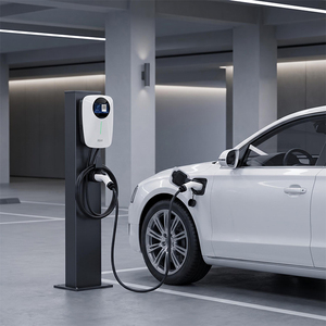 Station de <span class=keywords><strong>recharge</strong></span> pour <span class=keywords><strong>voiture</strong></span>, chargeur EV 22 kW, OCPP, montage mural, charge rapide AC, 7 kW-22 kW, 3 phases, type 2, chargeur EV mural AC, 32A, IP65 - Product Image 5