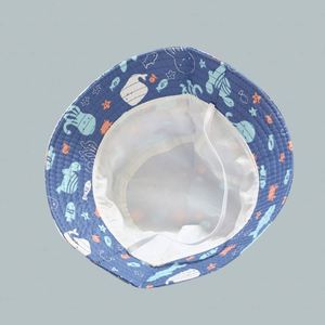 Korean Cute Cartoon Print Pattern Kids Bucket Sun <b>Hat</b> Children's Outdoor Sports Sun Protection Bucket <b>Hat</b> <b>for</b> Spring Summer - Product Image 5
