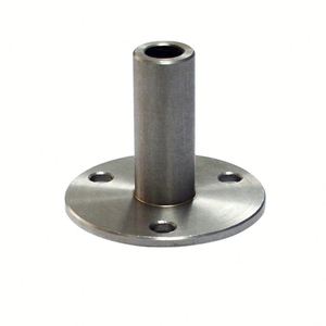 Brida de Montaje y Base de Eje de Acero Inoxidable de Precisión Mecanizadas por CNC con Perforación por Electroerosión por Hilo para Ensamblajes de Maquinaria Industrial - Product Image 1