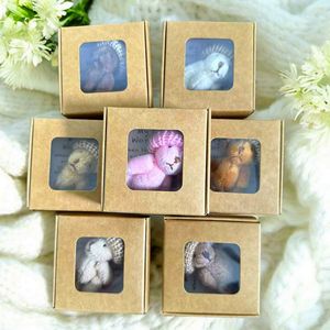 Mini Orsacchiotto Tascabile, Piccolo Peluche per Supporto Emotivo, Regalo con Scatola per le Festività - Product Image 5