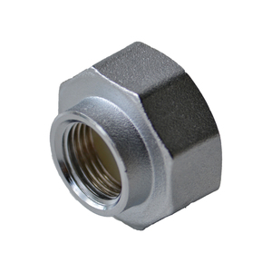 Raccord d'extrémité droit chromé filetage BSPP/NPT 1 \ "X 1/2 \" douille de forgeage haute pression pour applications huile eau gaz ASTM/BSPT - Product Image 2