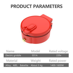 Máquina para Hacer Crepas Eléctrica, Ahorradora de Energía, Antiadherente, Automática, de Doble Cara, para Hacer Panqueques Grandes - Product Image 3