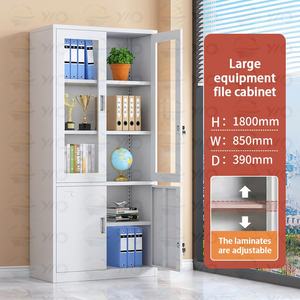 4-टियर होम ऑफिस मेटल अलमारी स्टील फाइलिंग कैबिनेट कार्यालय फर्नीचर फाइल स्टोरेज ड्रॉअर कैबिनेट लॉकिंग फाइल कैबिनेट - Product Image 4