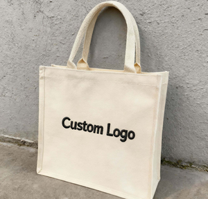 Nouveau sac de courses en toile imperméable avec logo personnalisé pour le style féminin - Product Image 2