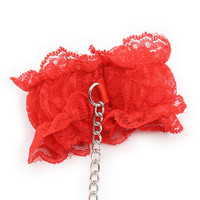 Kit de bondage 6 pièces pour jeux de lit, masque en dentelle, menottes, pour homme et femme, 100% étanche, certifié CE, en PU