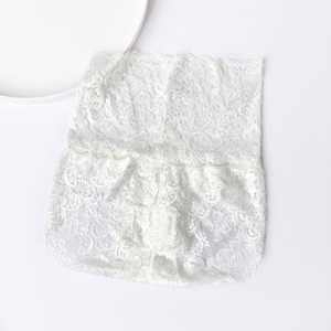 Culottes en dentelle pour femmes, taille haute, sexy, transparentes, G-STRING, grande taille, hanches, abdomen, sans couture, antibactériennes, respirantes, en pur coton - Product Image 6