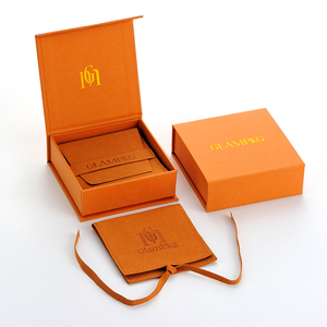 GALMPKG Factory Luxury Cardboard Bracelet Necklace Ring Magnetic Foldable Jewelry Packaging Drawer Sliding <b>Box</b> - Product Image 2