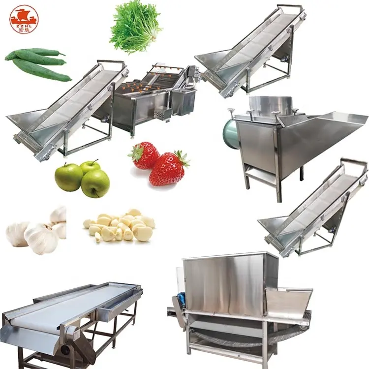 Complete Automatic Garlic Peeling Production Line
