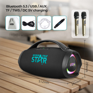 WINNING STAR Enceinte de fête portable d'extérieur haute puissance DSP 9D sans fil (Commerce transfrontalier) - Product Image 3