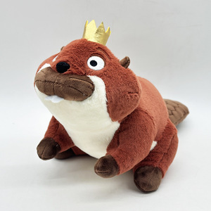 Nuevo Producto Transfronterizo: Muñeco de Peluche Súper Suave Transformable de Castor con Relleno de Algodón PP - Product Image 2