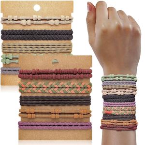 IFOND - Paquete <span class=keywords><strong>de</strong></span> 12 Coleteros Deportivos Trenzados Estilo Bohemio, Elásticos para el Cabello, Accesorios para el Cabello <span class=keywords><strong>de</strong></span> Mujer - Product Image 1