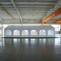 Tente de réception extérieure personnalisée, grande, en forme de dôme, résistante à l'usure et durable, avec installation facile pour les événements