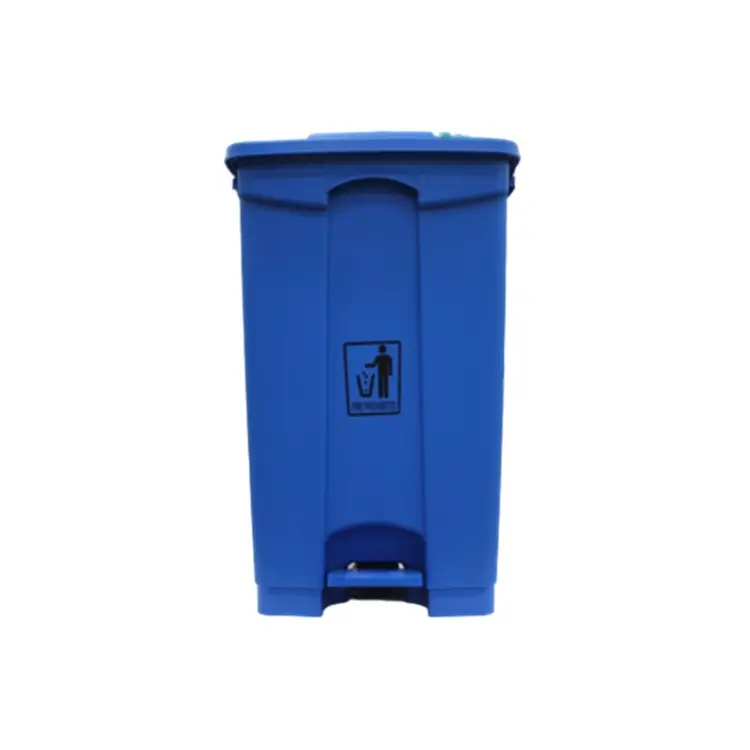 High Quality 18 Gallon Plastic Trash bin mit Foot Pedal outdoor Dustbin material mülleimer kunststoff müll trash bag bin