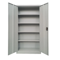 Armoire de rangement en métal de haute qualité à 2 portes, mobilier de bureau